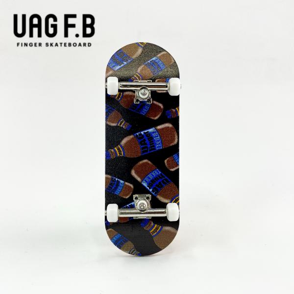 最終値下　black 指スケ　コンプリートセット① UAG F.B プロコンプリート / Beer - Black finger skate board 指スケ
