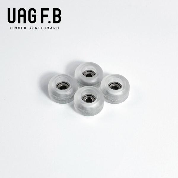 UAG F.B WHEELS / クリア / finger skate board / 指スケ / 指スケボー