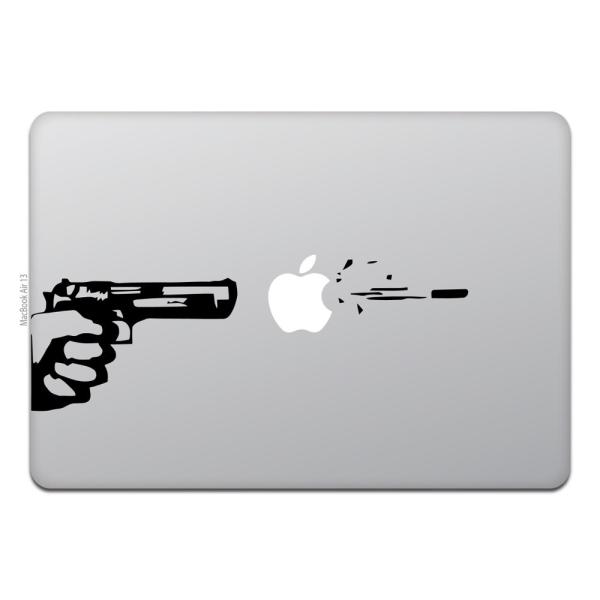 MacBook Air / Pro }bNubN XebJ[ V[ K Ah rbg Gun and Bullet