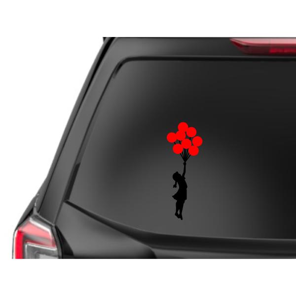 カインドストア 自動車 ステッカー カー リア ウィンドウ デカール フライング バルーン ガール バンクシー Flying Balloon Girl Banksy Buyee Buyee 일본 통신 판매 상품 옥션의 대리 입찰 대리 구매 서비스