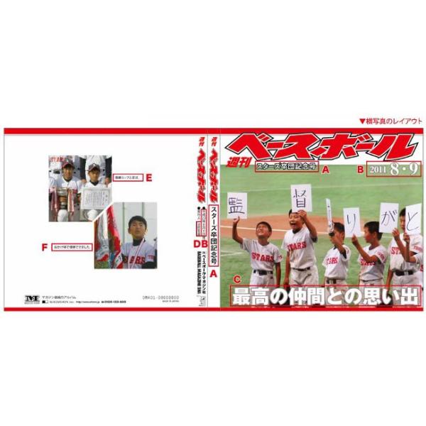 オリジナル表紙のマガジンアルバム 週刊ベースボール ・ポケットタイプ