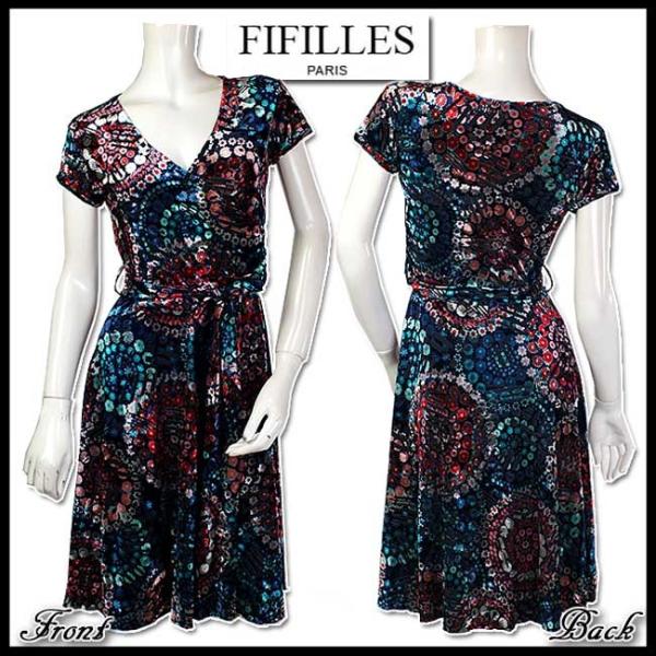 フランス Fifilles Paris フィフィーユ 小花柄 ベロア ワンピース サイズt1とt2 当初税抜 Buyee Servis Zakupok Tretim Licom Buyee Pokupajte Iz Yaponii