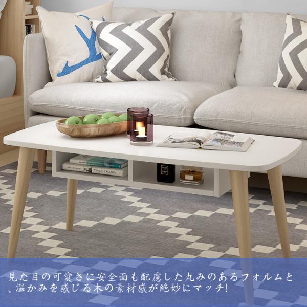 ���[�e�[�u�� �Z���^�[�e�[�u�� ���r���O�e�[�u�� ��75CM �_�C�j���O�e�[�u�� ���[�t�� �����o���t�� ������� �R���p�N�g ��l��炵 ���i�摜4