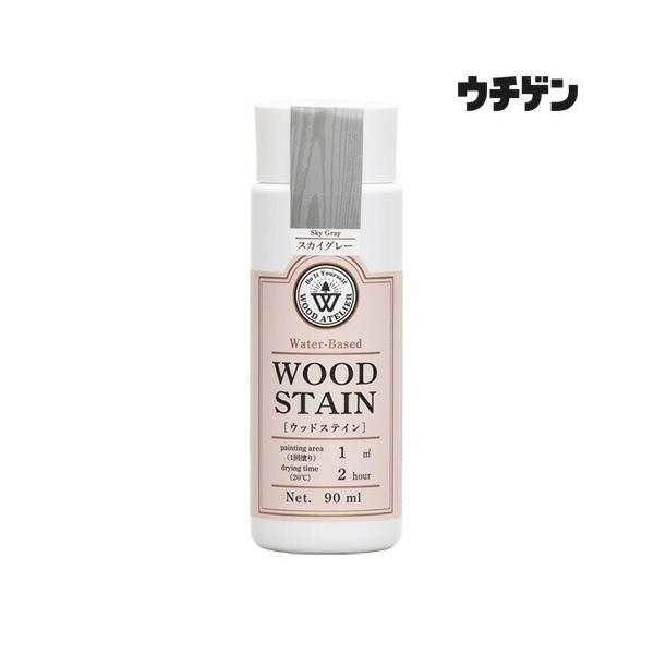 和信ペイント ウッドアトリエ ウッドステイン WS-03 スカイグレー 90ml