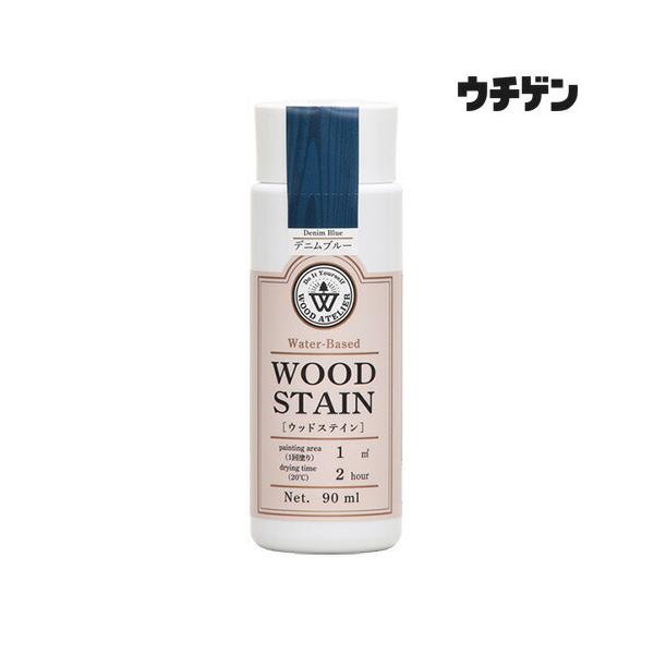 和信ペイント ウッドアトリエ ウッドステイン WS-07 デニムブルー 90ml