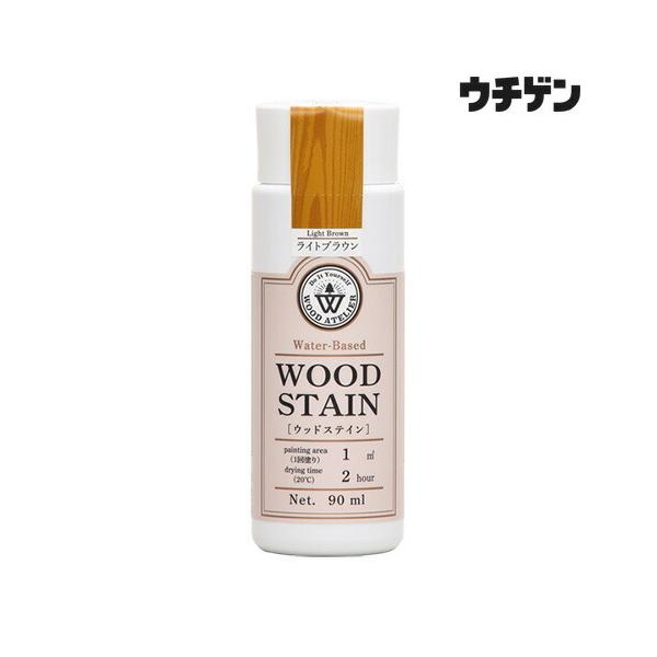 和信ペイント ウッドアトリエ ウッドステイン WS-10 ライトブラウン 90ml