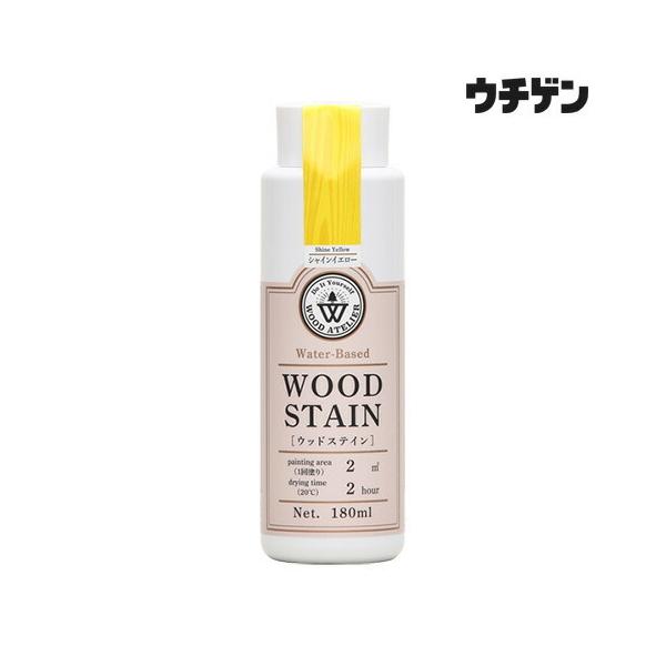 和信ペイント ウッドアトリエ ウッドステイン WS-23 シャインイエロー 180ml
