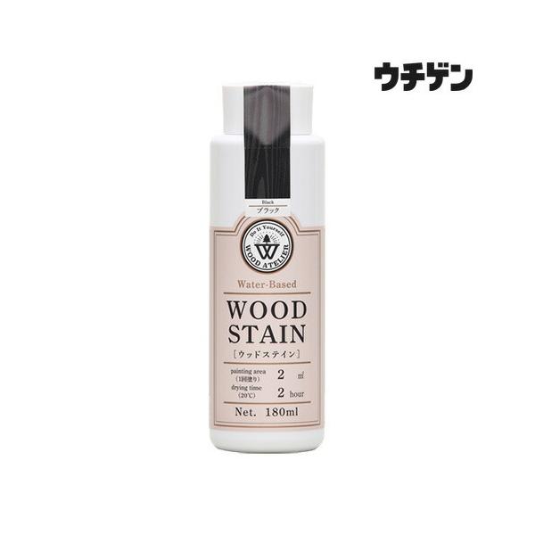 和信ペイント ウッドアトリエ ウッドステイン WS-28 ブラック 180ml