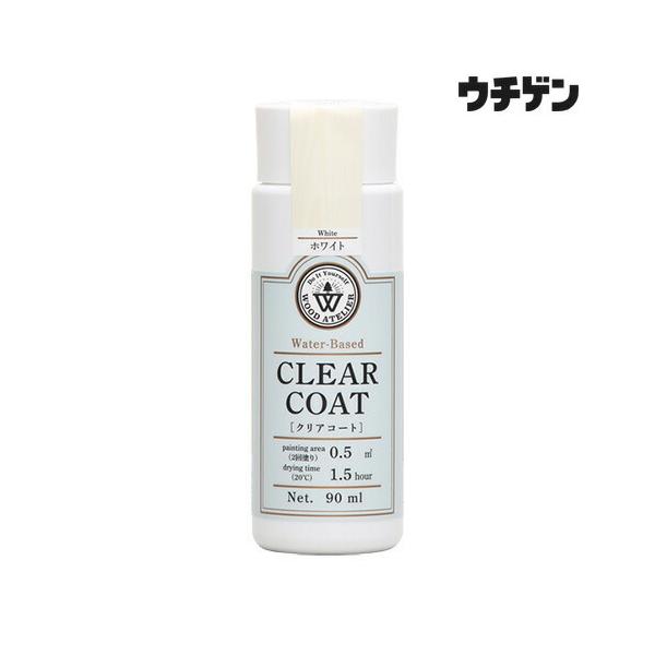 和信ペイント ウッドアトリエ クリアコート CC-01 ホワイト90ml