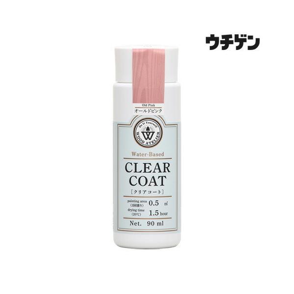 和信ペイント ウッドアトリエ クリアコート CC-04 オールドピンク90ml