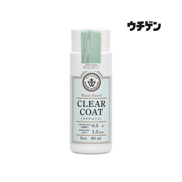 和信ペイント ウッドアトリエ クリアコート CC-06 ダスティグリーン90ml