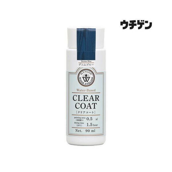 和信ペイント ウッドアトリエ クリアコート CC-07 デニムブルー90ml