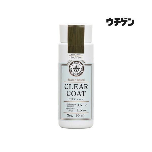 和信ペイント ウッドアトリエ クリアコート CC-08 オリーブグリーン90ml