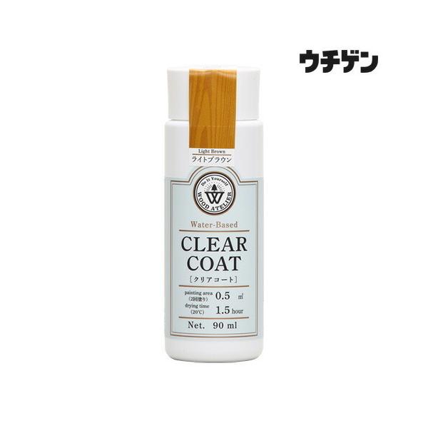 和信ペイント ウッドアトリエ クリアコート CC-10 ライトブラウン90ml