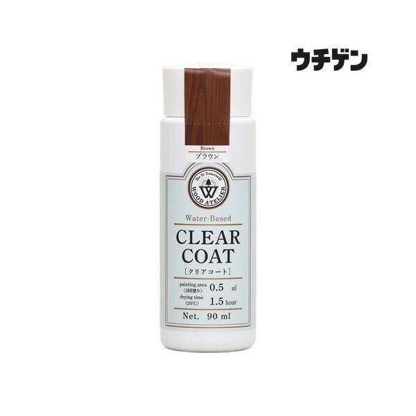 和信ペイント ウッドアトリエ クリアコート CC-11 ブラウン90ml