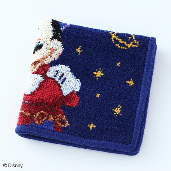 Disney（ディズニー） シェニール｜ソーサラーミッキー タオルハンカチ