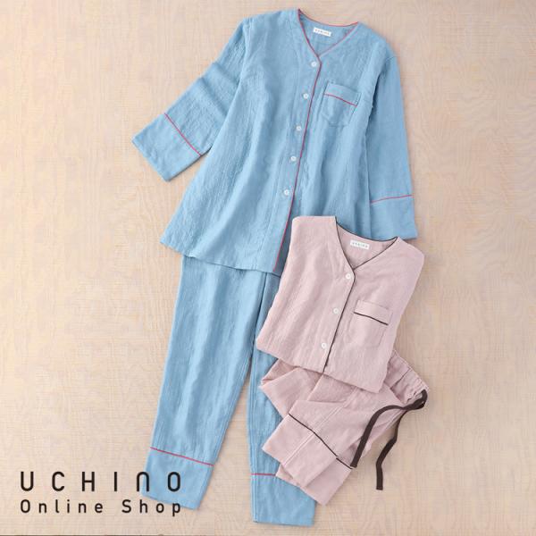 UCHINO (SALE)パジャマ レディース ルームウェア マシュマロ UCHINO (SALE)パジャマ レディース ルームウェア マシュマロ