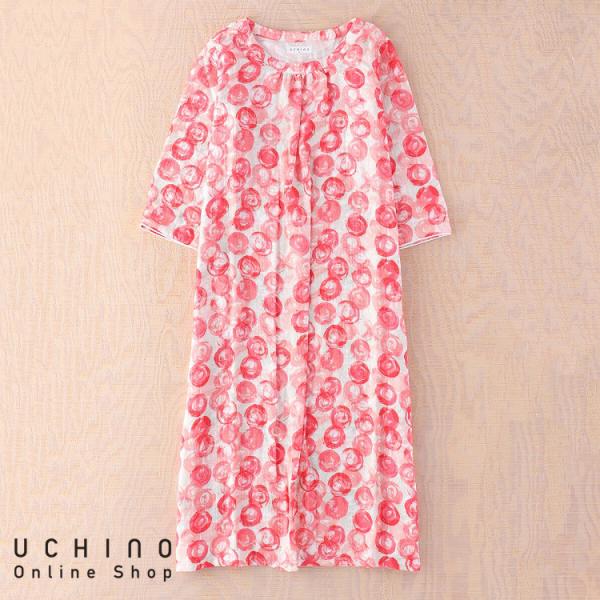 UCHINO (SALE)UCHINO ウチノ マシュマロガーゼ レディース プリント