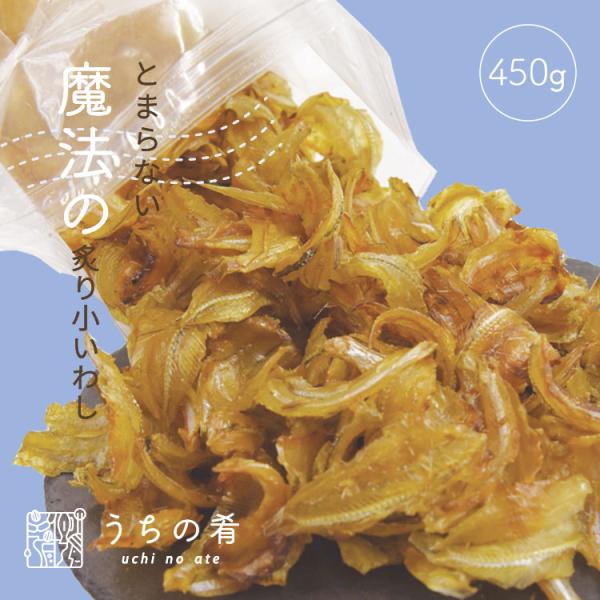 つまみ おつまみ やわらか炙り小いわし チャック付き 珍味 いわし 1袋 450g 送料無料 うちの肴 うちのあて uchinoate