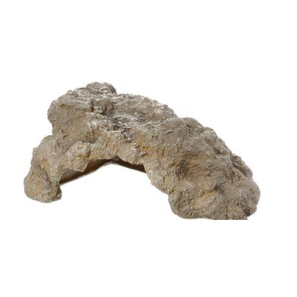 トカゲ類やリクガメをはじめとする様々な爬虫類、そして両生類にとって、身を隠せる安全なシェルターは、ストレス軽減や安心感の向上に不可欠です。このシェルターは、自然な岩肌の質感をリアルに再現しつつ、テラリウムのコーナー部分にぴったりと収まるよう...