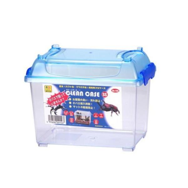 昆虫飼育の悩みを解決・軽減！コバエが入らないクリーンなケース。観察しやすく、お世話がしやすいケースです。シリーズ最小のSSサイズ。 密着仕様の天ブタと小径（幅約0.5ｍｍ）の通気孔がコバエの侵入やマットや排泄物の飛散を防止！ クワガタなどの...