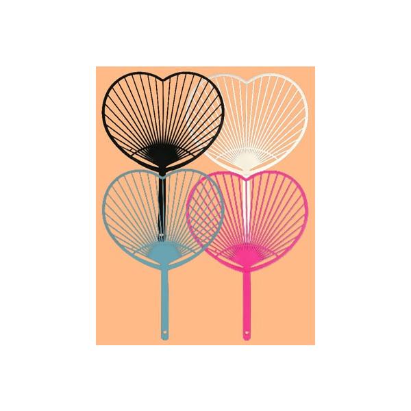 ハート型手作りうちわを楽しもう シールで貼る簡単うちわの骨 10本以上でのご注文受付となりま す Buyee 日本代购平台 产品购物网站大全 Buyee一站式代购 Bot Online