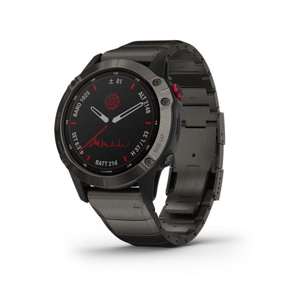 40%OFF K[~ tFjbNX fenix 6 Pro Dual Power Ti Carbon Gray 010-02410-35@Ki