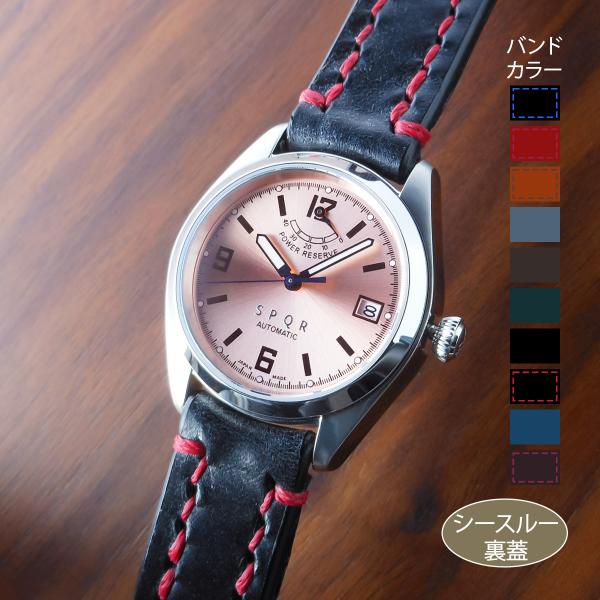 コ*い様 SPQR 自動巻き時計 パワーリザーブ uchiyama-gg_spqr-prv-pnk