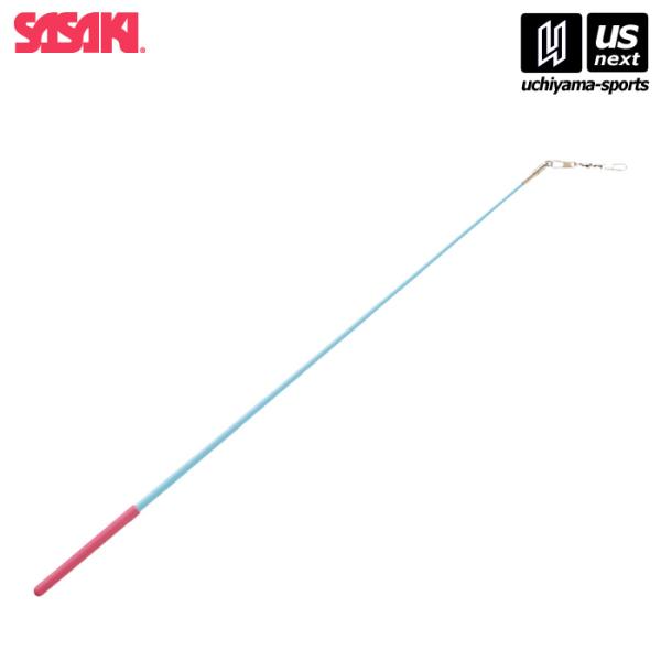 /メーカー ササキ（SASAKI）/品名 ジュニアスティック/品番 MJ-82/サイズ 長さ50cm、径0.7cm円錐/カラー AQBU×P（アクアブルー×ピンク）/素材スティック：グラスファイバーグリップ：合成ゴム/商品説明長さ50cmの...