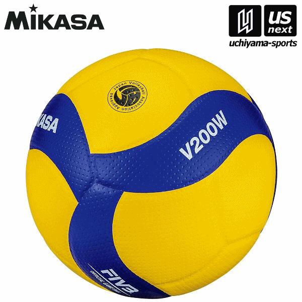 MIKASA（ミカサ） バレーボール バレー5号 国際公認 黄/青 (V200W