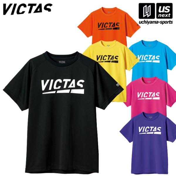 /メーカー ヴィクタス（VICTAS） /品名 プレイ ロゴ ティー（PLAY LOGO TEE） /品番 632101 /サイズ 130 140 150 XS S M L XL 2XL 3XL 4XL /カラー 1000（BK　ブラック）...