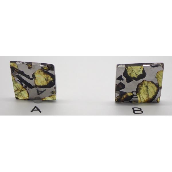 【通販限定】イミラック・パラサイト 2.4-2.7g カンラン石＝薄い黄色タイプ 石鉄隕石 Imilac Pallasite Meteorite