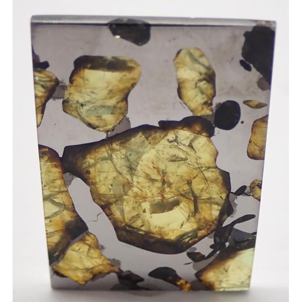 【通販限定】イミラック・パラサイト 4.2g カンラン石＝薄い黄色タイプ 石鉄隕石 Imilac Pallasite Meteorite