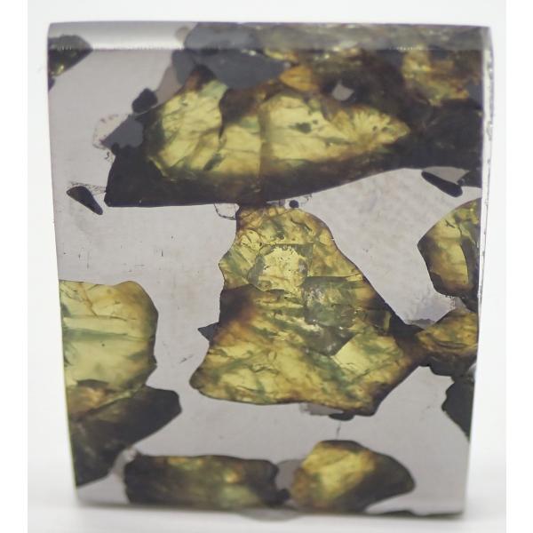【通販限定】イミラック・パラサイト 5.6g カンラン石＝薄い黄色タイプ 石鉄隕石 Imilac Pallasite Meteorite