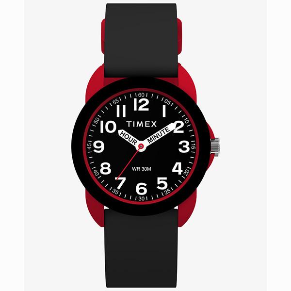 TW2W91900 TIMEX タイメックス カジュアルウォッチ ブラック/レッド キッズ 腕時計 国内正規品 送料無料 爆買