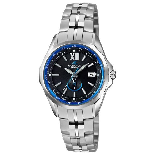 OCEANUS マンタ　レディースソーラー電波時計 OCEANUS オシアナス Manta マンタ ペアモデル ペールベージュ