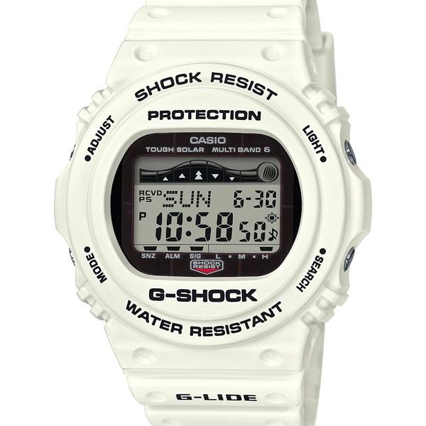 G-SHOCK 電波 ソーラー ホワイト GWX-5700CS-7JF カシオ Gショック