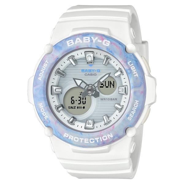 Bga 270m 7ajf ベビーg Baby G ベビージー ベイビージー カシオ Casio ビーチシーン ホワイト レディース 腕時計 国内正規品 ネットde腕時計わっしょい村 通販 Paypayモール
