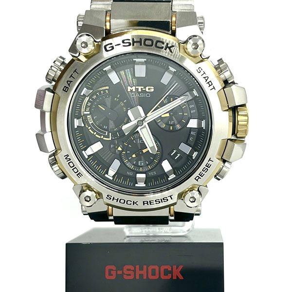 【美品】CASIO G-SHOCK MTG-B3000D-1A9JF CASIO G-SHOCK MT-G MTG-B3000D-1A9JF LIMITED Silver x Gold