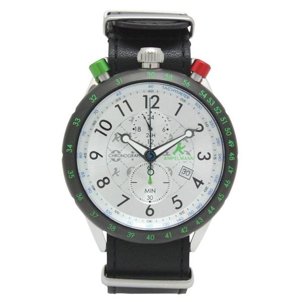 自動巻き】 AMPELMANN アンぺルマン 日本製 カレンダー 腕時計