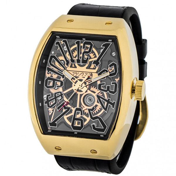 ★未使用品★ フランク三浦 十一号機 頑張るどモデル スケルトンウォッチ 腕時計 Amazon.co.jp: [フランク三浦] 十一号機 頑張るどモデル スケルトン