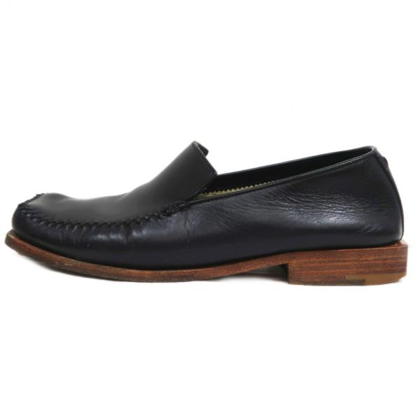 名東】ルイヴィトン ローファー サイズ6 ブラック 黒 革靴 メンズ