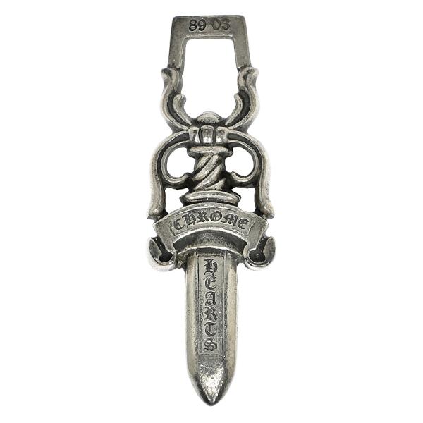 名東】クロムハーツ ネックレストップ チャーム ダガー #10 SV925