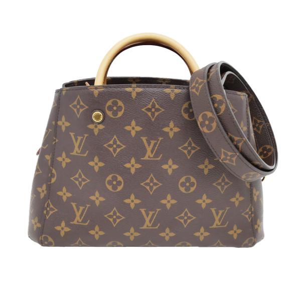 名東】ルイヴィトン モンテーニュBB モノグラム ハンドバッグ