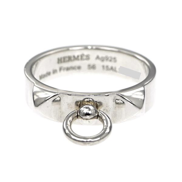 HERMES エルメス コリエドシアン シルバーリング サイズ56 名東】エルメス リング コリエドシアン サイズ56 AG925 シルバー