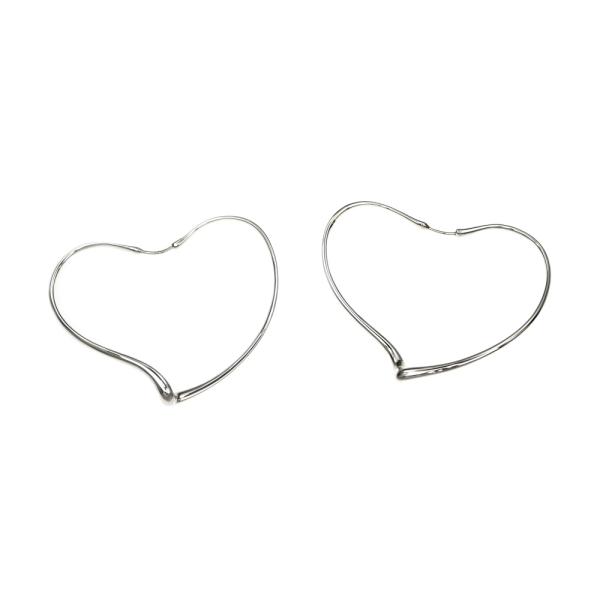 ティファニー オープンハート ピアス　シルバー　AG925 Tiffany ＆ co オープンハートピアス【シルバー】 (Tiffany & Co