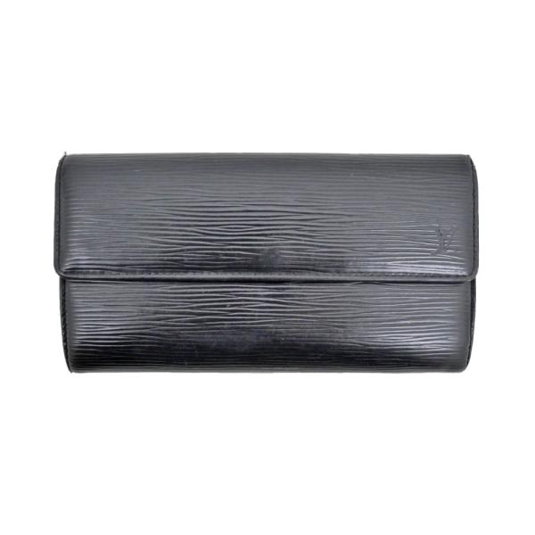 ★美品★ルイヴィトン　長財布　エピ　ポルトモネ　クレディ　ブラック 名東】ルイヴィトン 長財布 ポシェット・ポルトモネクレディ