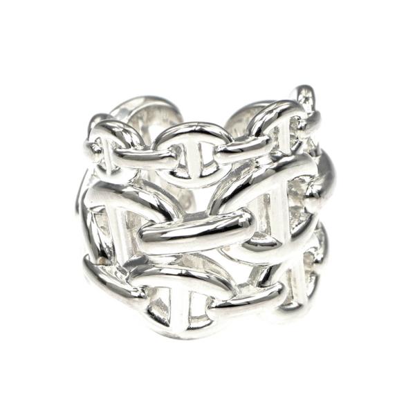 名東】エルメス シェーヌダンクル アンシェネGM リング サイズ47 AG925