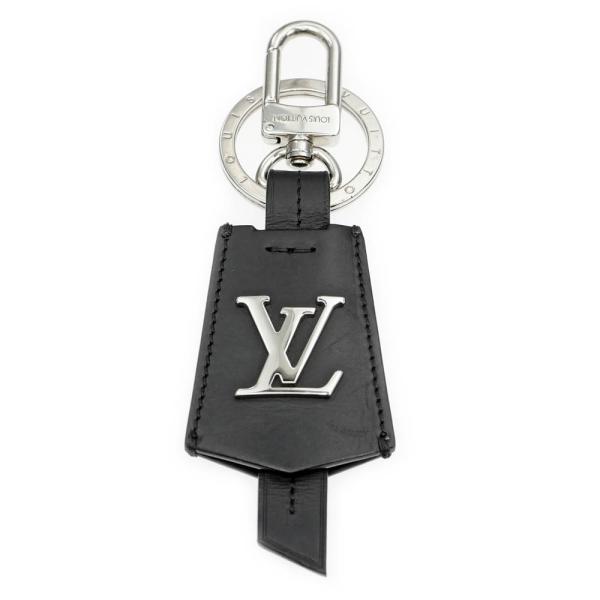 【極美品】ルイヴィトン M68020 クロッシュクレ LVキーリング 美品 黒 名東】ルイヴィトン キーホルダー クロッシュクレ M68020 シルバー