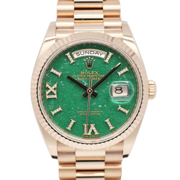 Tプレート　アドバンスドモデルセット 名古屋】ロレックス デイデイト 36 128235 ランダム グリーン